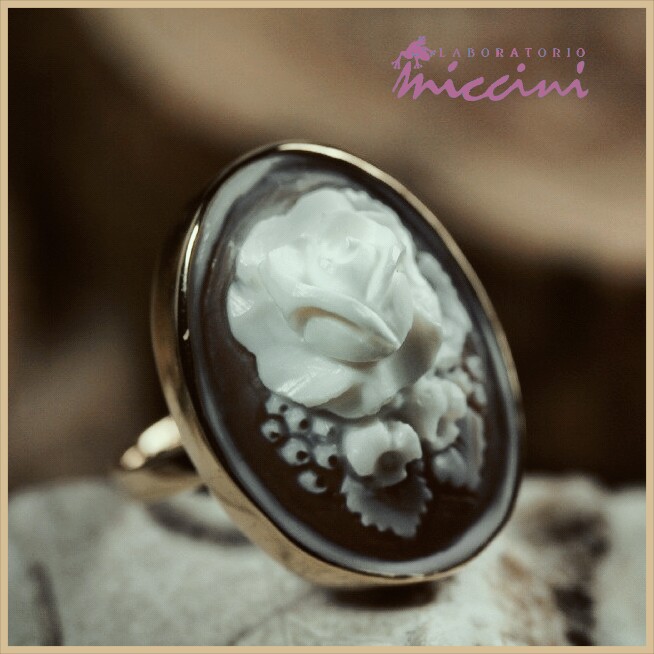 anello cammeo