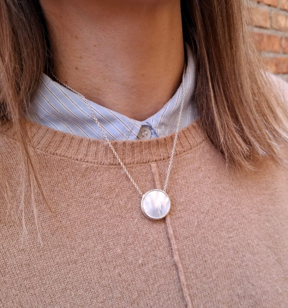 Collana con Madreperla fatta a mano