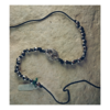 Bracciale in argento con cordino