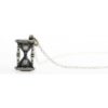Collana con Clessidra a ciondolo in argento
