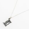 Collana con Clessidra a ciondolo in argento