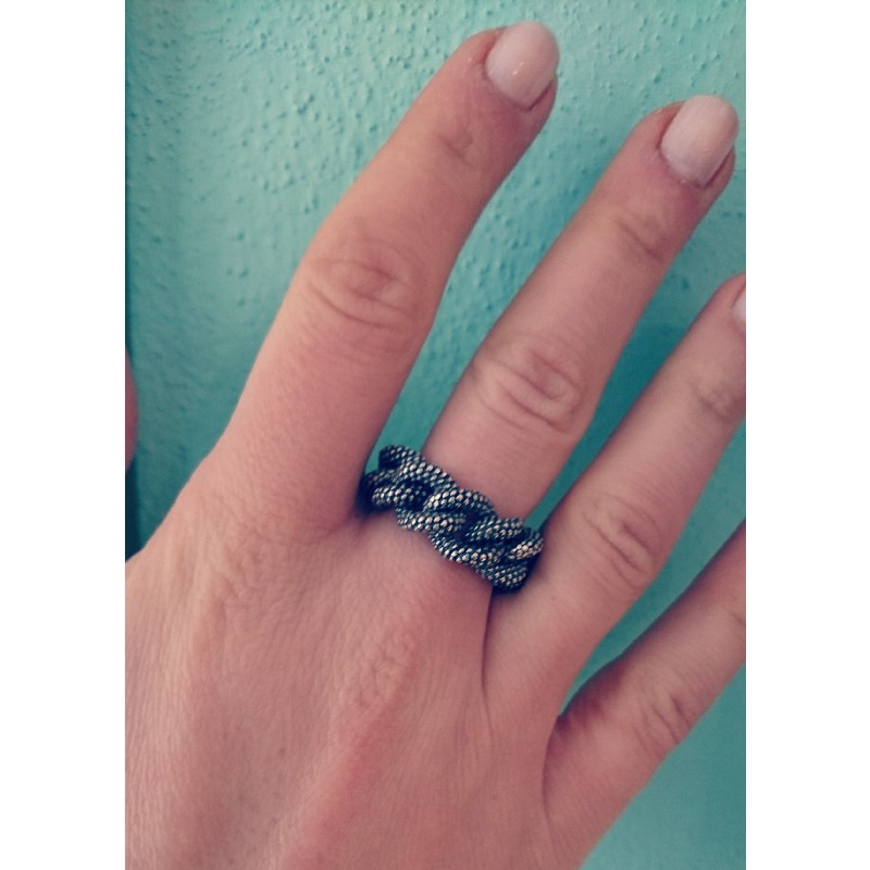 Anello shop uomo catena