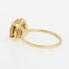 Anello con quarzo rutilato