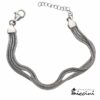 Bracciale catene multifilo in argento