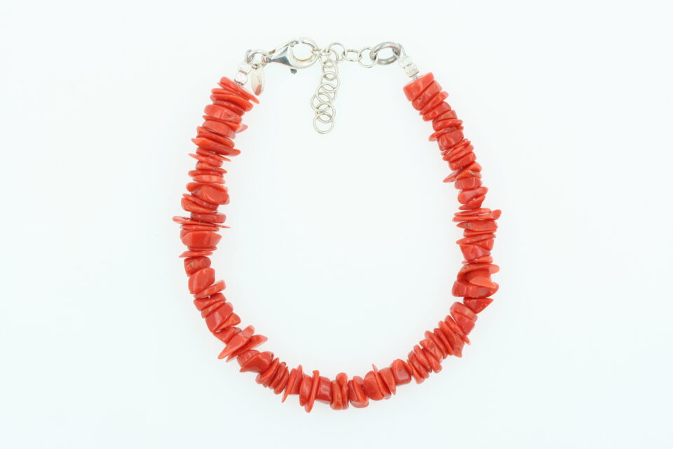 Bracciale di corallo naturale (3)