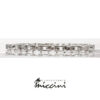 bracciale in argento per appassionati di ciclismo