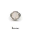 Anello mignolo puntinato CON MADREPERLA
