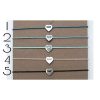 Bracciale Cuore con cordino Alisia