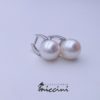 Orecchini con Perle in oro bianco 