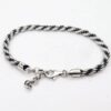 Bracciale corda in argento