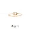 Anello nodo in oro giallo