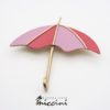 Spilla ombrello rosa