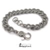 Bracciale grumetta puntinata in argento