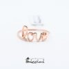 Anello Love in oro rosa