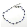 Bracciale lapislazzuli rilegati 