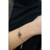 Bracciale Mappamondo con catena in argento