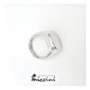 Anello chevalier in argento