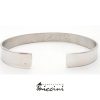 Bracciale Rigido a Fascia in argento