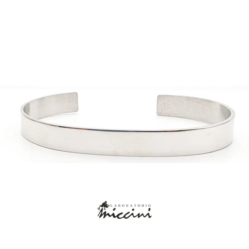 Bracciale Rigido a Fascia in argento