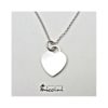 Collana con cuore a ciondolo personalizzabile 