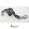 Bracciale treccia in argento