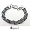 Bracciale treccia in argento