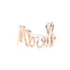 Anello con nome Mirella in oro