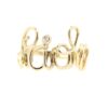 anello con nome in oro
