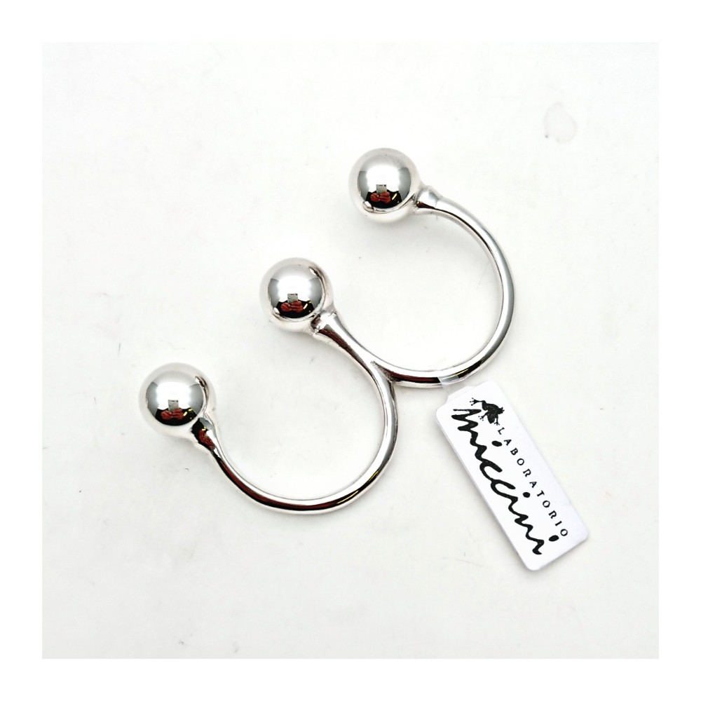 Anello due dita in argento Laboratorio Miccini Shop Online