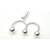 Anello Due Dita in Argento