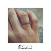 Anello in oro rosa con Rubini
