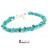 bracciale chips di turchesi