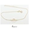 Bracciale con albero della vita in oro giallo