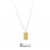 collana medaglietta cuore argento
