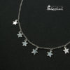 Collana ciondoli stelle in argento