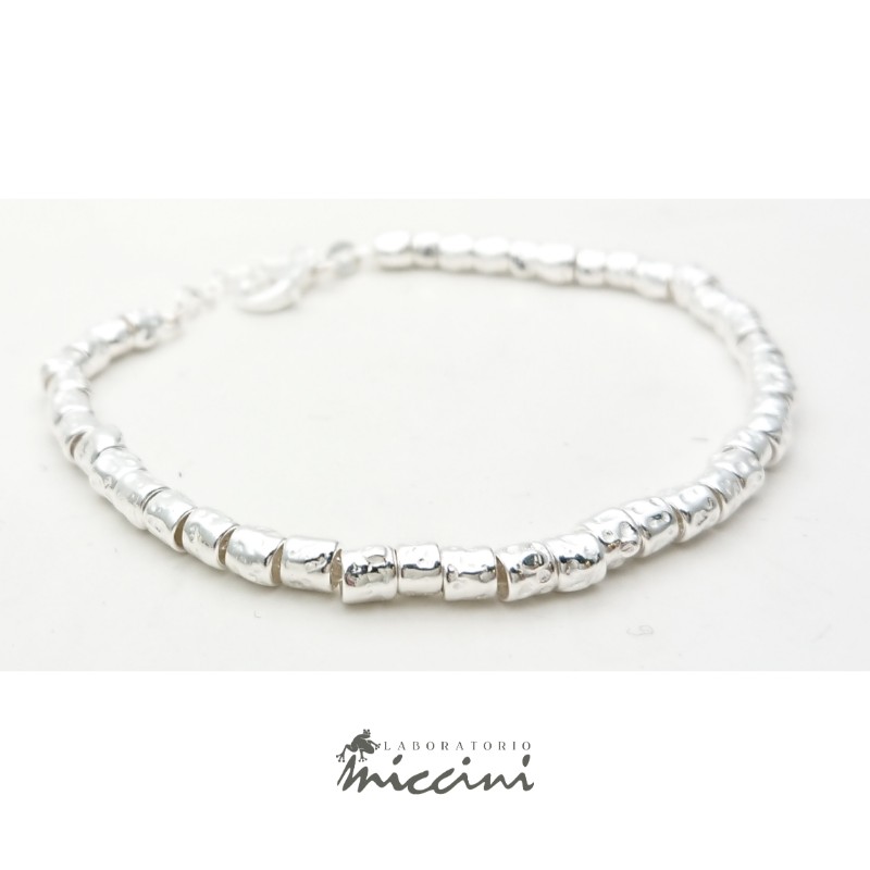 Bracciale argento on sale pepite
