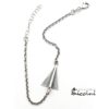 Bracciale Aereoplano di Carta in argento