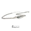 Bracciale Aereoplano di Carta in argento
