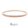 Bracciale a manetta in argento rosa