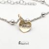 Collana con cuore in oro personalizzabile con incisione