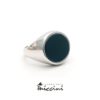 Anello con onice in argento