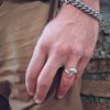 Anello da uomo con delfino