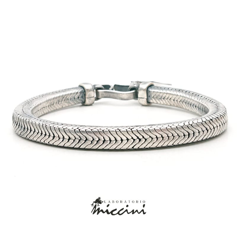 Bracciale Snake quadrato