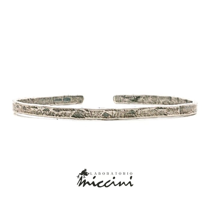 Bracciale rigido in argento 925 personalizzabile con incisione