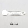 Segnalibro in argento personalizzabile con incisione