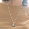 Collana con tartaruga in argento.
