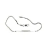 bracciale argento personalizzabile con frase