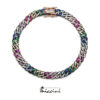 Bracciale Grumetta Zirconi Multicolore