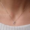 girocollo minimal con iniziale