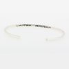 Bracciale Rigido Sottile in Argento